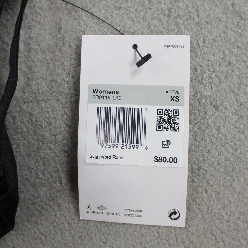 Nike Jordan X Travis Scott Womens Black Tank Size‎ XS Open Back Tie FD9115 NEW - Picture 6 of 8
